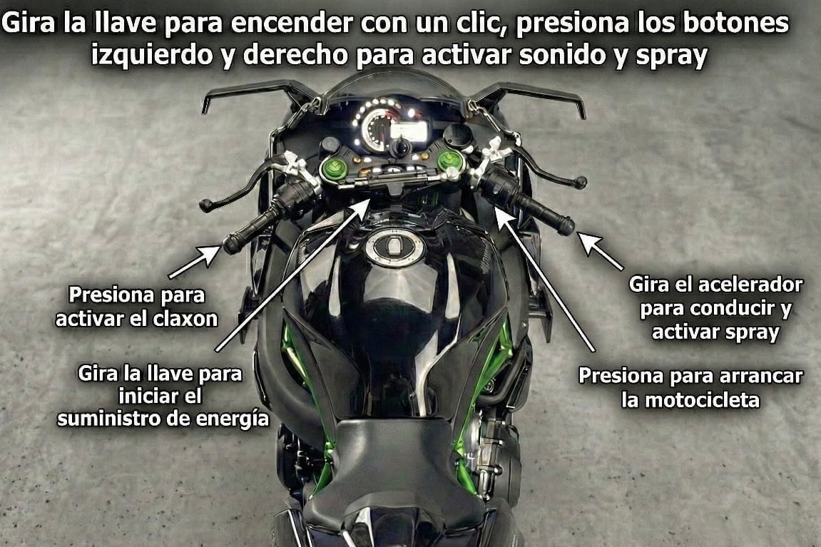 Moto Eléctrica Con Aceleración