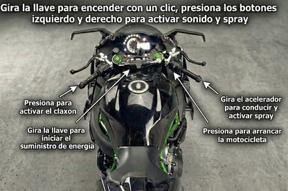 Moto Eléctrica Con Aceleración
